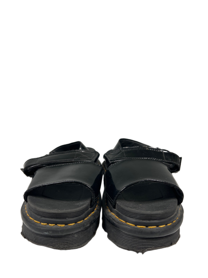 Dr. Martens Air Wair Women's Black Patent Leather Voss Platform Sandals - 8 image 2