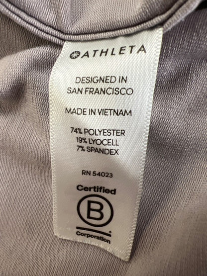 Athleta Women's Purple Essence Vital Scoop Neck Athletic Tee Shirt - XS image 4
