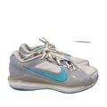 Nike Court Women's White/Blue Air Zoom Vapor Pro Tennis Sneakers - 8.5