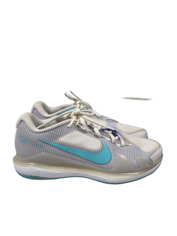 Nike Court Women's White/Blue Air Zoom Vapor Pro Tennis Sneakers - 8.5
