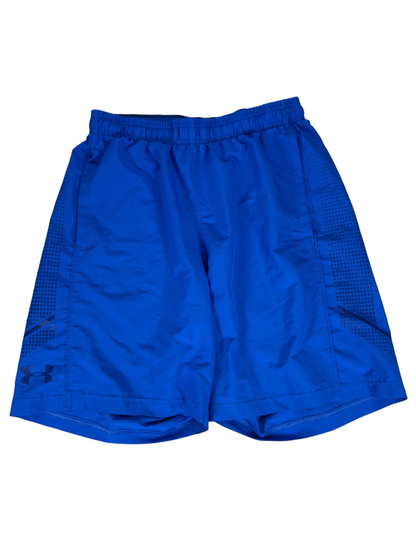 Under Armour Men's Blue Woven Graphic Loose Fit Athletic Shorts - M