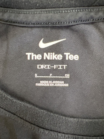 Nike Men's Gray Short Sleeve Dri-Fit Cotton T-Shirt - M image 3