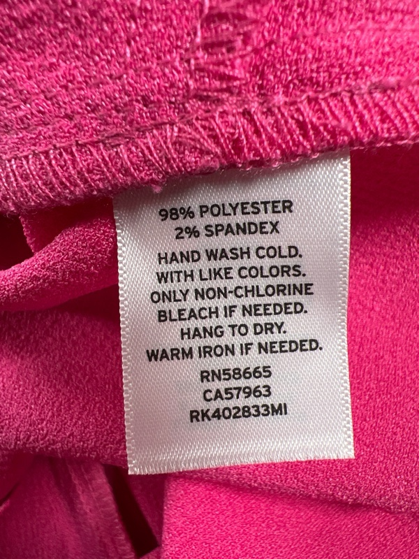 Free Press Clothing Pink Raspberry Pleated Tie Waist Shorts - XXS image 4