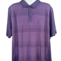 Cutter and Buck Men's Purple CB DryTec Short Sleeve Athletic Golf Polo - XXL