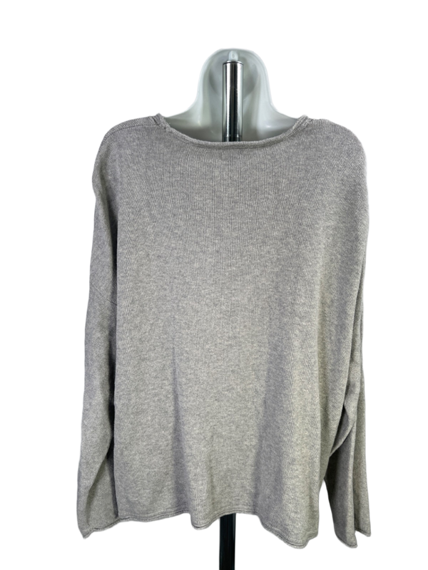 Pure J.Jill Women's Gray Long Sleeve Sweater - L image 2