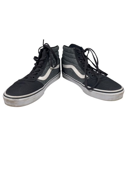 Vans Women's Gray Ward Hi-Top Lace Up Sneakers - 9.5 image 6