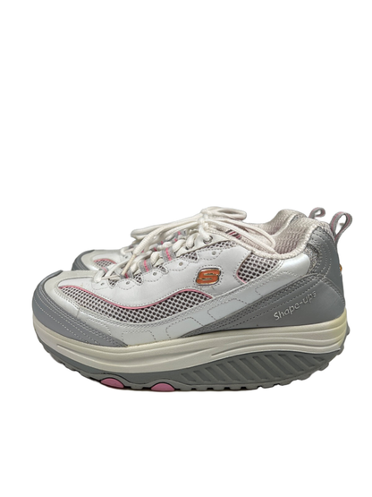 Skechers Women's White Shape-Ups Jump Start Rocker Bottom Walking Shoes - 8.5 image 5