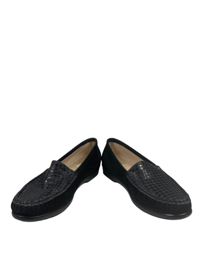 SAS Women's Black Tetris Houndstooth Tripad Simplify Slip On Loafers - 8 image 6