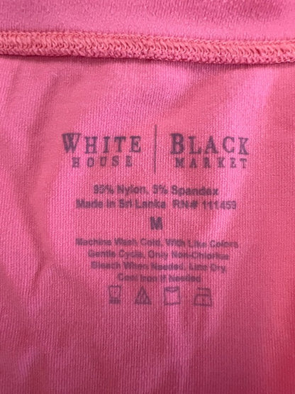 White House Black Market Women's Pink Short Sleeve T-Shirt - M image 3