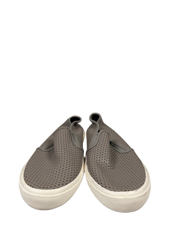 Michael Kors Women's Gray Perforated Leather Slip On Loafers - 8.5 image 2