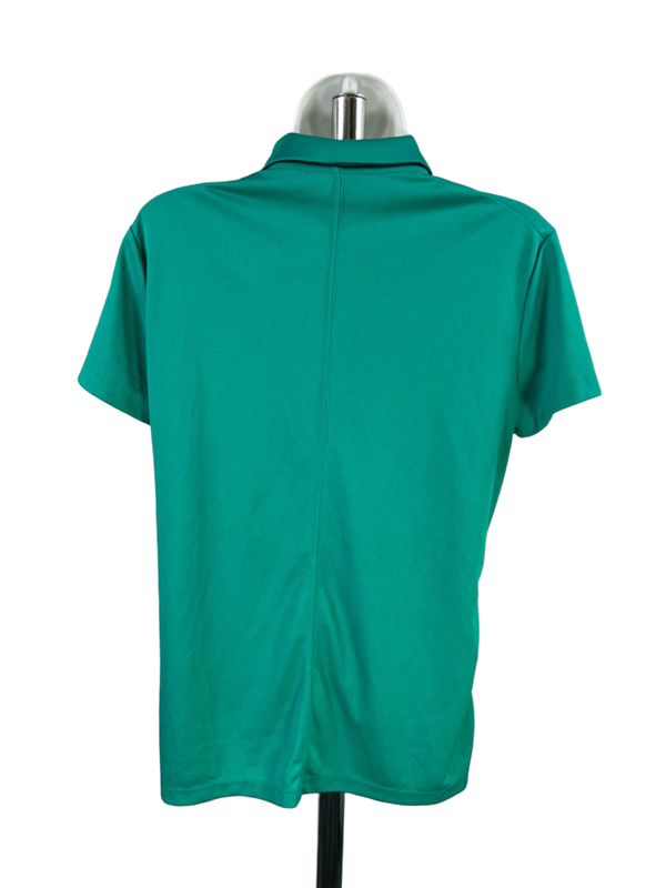Nike Women's Blue/Green Dri-Fit Short Sleeve Golf Polo Shirt - M image 2