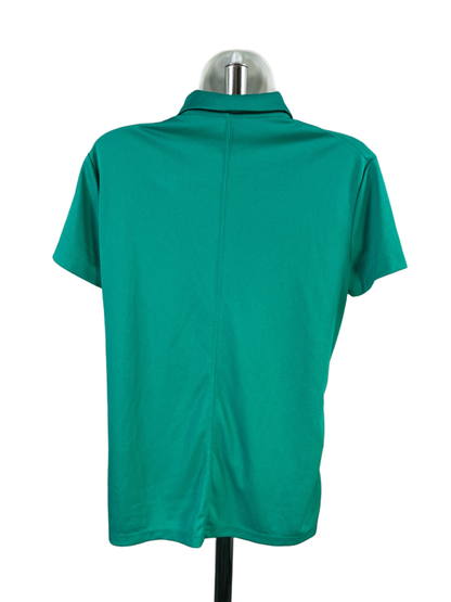 Nike Women's Blue/Green Dri-Fit Short Sleeve Golf Polo Shirt - M image 2