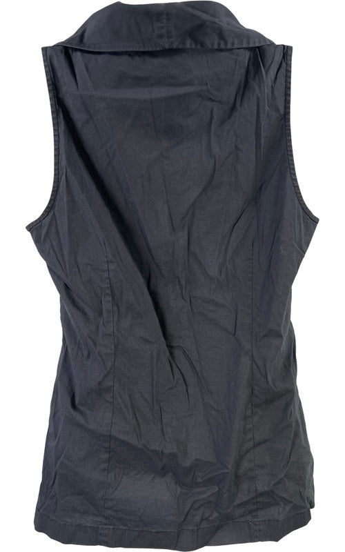 Ann Taylor Women’s Black Cowl Neck Sleeveless Blouse - 0 image 3