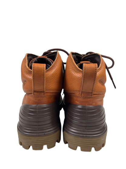 ECCO Men's Brown Leather Tredtray Lace Up Outdoor Boots - 43/US 9-9.5 image 4