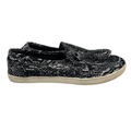 Sanuk Women's Black Snake Print Pair O Dice Slip On Loafers - 6