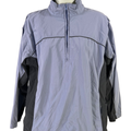 Cutter & Buck Women's Blue/Gray Sawgrass Zip Up Athletic Windbreraker Jacket - M
