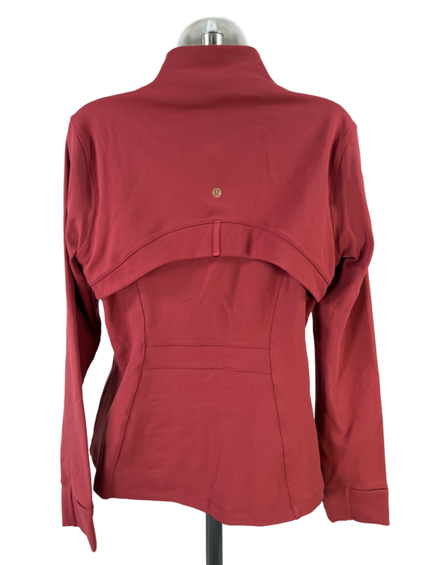 Lululemon Women's Red Mulled Wine Full Zip Define Athletic Jacket - 12 image 2