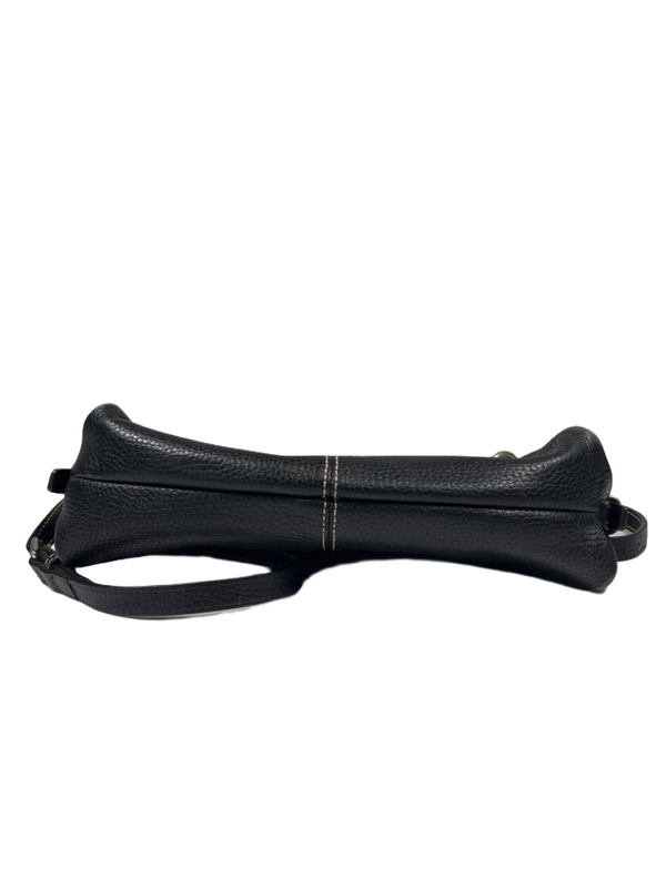 Dooney & Bourke Women's Black Leather Pebble Grain Crossbody Shoulder Purse image 5
