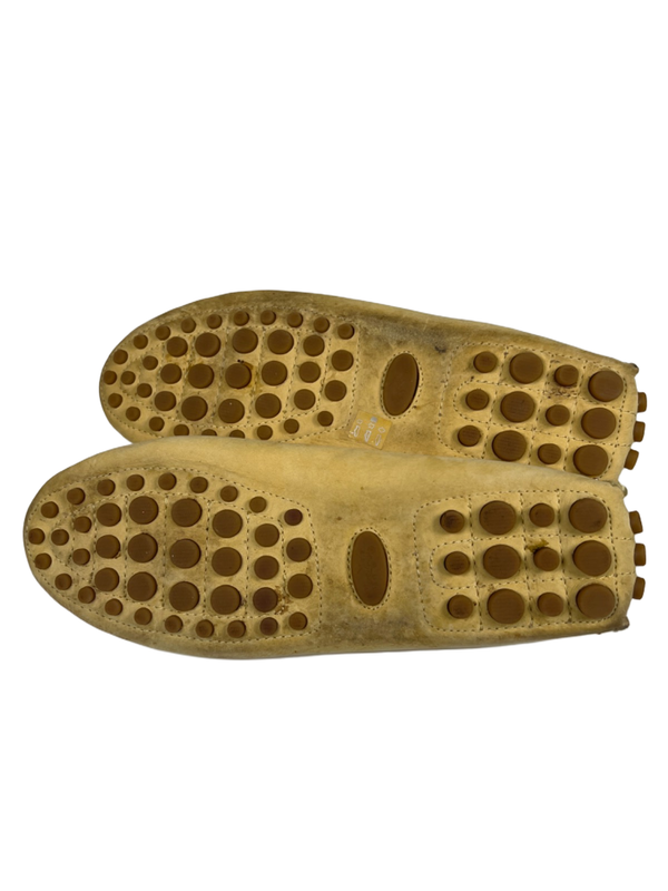 Coach Women's Yellow Norfolk Embellished Tassle Moccasin Loafers - 39/US 7 image 8