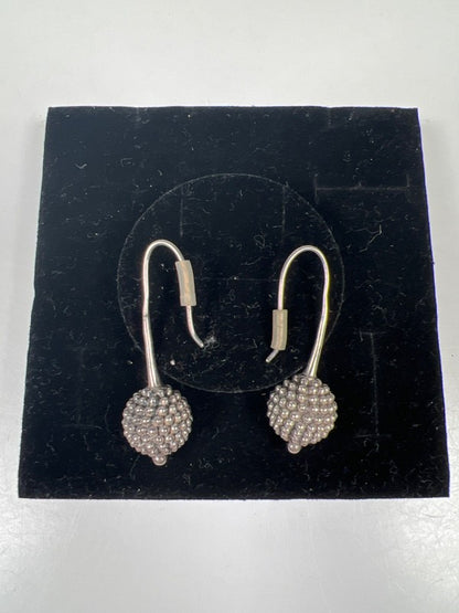Lagos Women's Stearling Silver Caviar Ball Drop Earrings