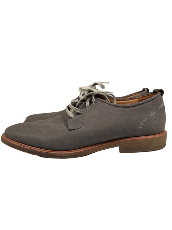 Warfield and Grand Men's Gray Suede Garson Lace Up Oxford Dress Shoes - 12 image 5
