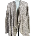 Hollister Women's Gray Long Sleeve Hooded Lightweight Cardigan Sweater - M