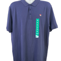 Fila Men's Navy Blue Short Sleeve Polo Shirt - XL