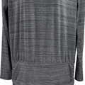 Athleta Women’s Gray Ruched Avenues Long Sleeve T-Shirt Dress - M