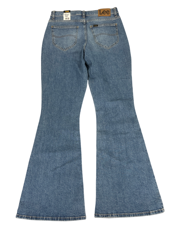 Lee Women's Light Wash Legendary Flare Jeans - 8 Short image 2