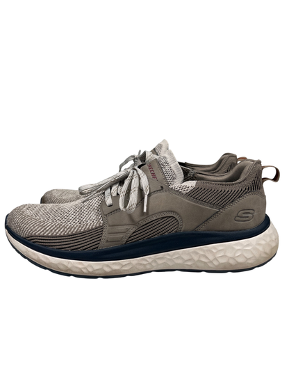 Skechers Men's Gray Collis Lace Up Casual Sneakers - 11.5 image 5