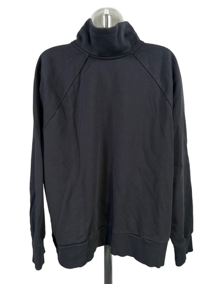 Under Armour Women's Black Rival Fleece Half Zip Sweatshirt - 1X Plus image 2