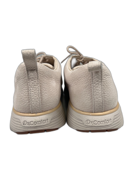 Dr. Comfort Women's Light Beige Leather Ruth Lace Up Comfort Sneakers - 11XW image 4