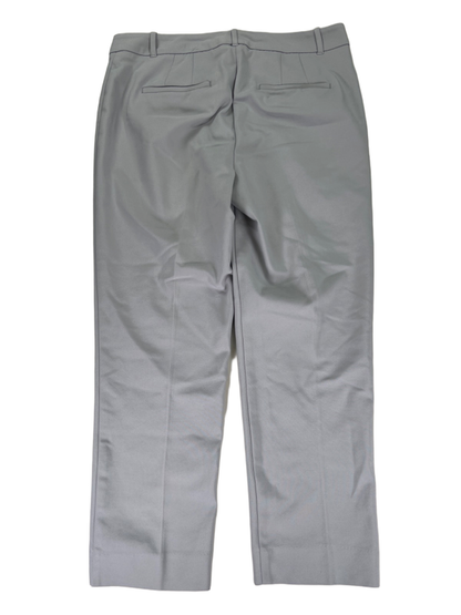 White House Black Market Women's Gray Straight Leg Dress Pants - 12 image 2