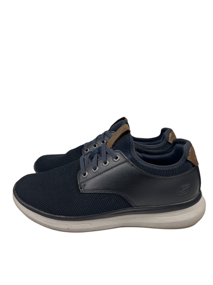 Skechers Men's Blue Streetwear Relaxed Fit Slip On Sneakers - 9 image 5