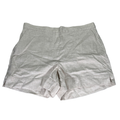 Banana Republic Women's Beige Linen Blend Pull On High Rise Shorts - XL