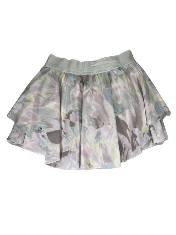 Lululemon Women's Multicolor Noveau Marble Court Rival Lined High Rise Skirt - 8 image 2