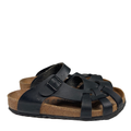 Birkenstock Unisex Black Pisa Braided Open Toe Sandals - Women's 9
