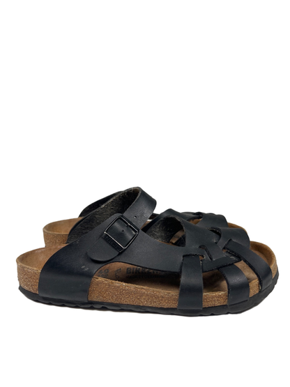 Birkenstock Unisex Black Pisa Braided Open Toe Sandals - Women's 9