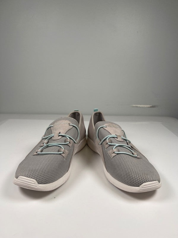Easy Spirit Women's Gray Perforated Slip On Casual Walking Shoes - 11 image 6