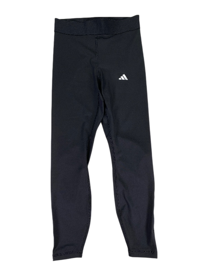 adidas Women's Black Tech Fit Long Athletic Tights - M
