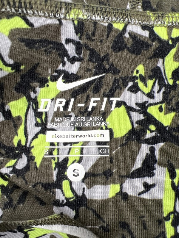 Nike Women’s Green Legend 2.0 Cropped Athletic Leggings - S image 3