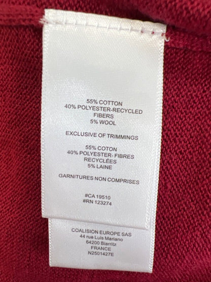 Lole Women's Red Long Sleeve Cozy Martha V-Neck Sweater - XS image 4