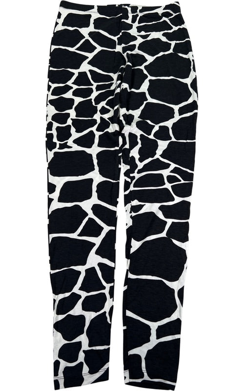 Asks Women’s Black/White Thin Pull On Leggings - 8 image 2
