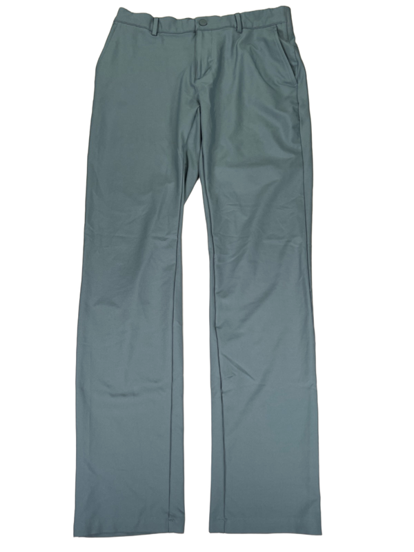 Greg Norman Men's Gray Athletic Golf Pants - 32x34