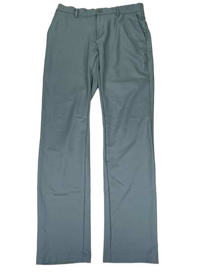 Greg Norman Men's Gray Athletic Golf Pants - 32x34