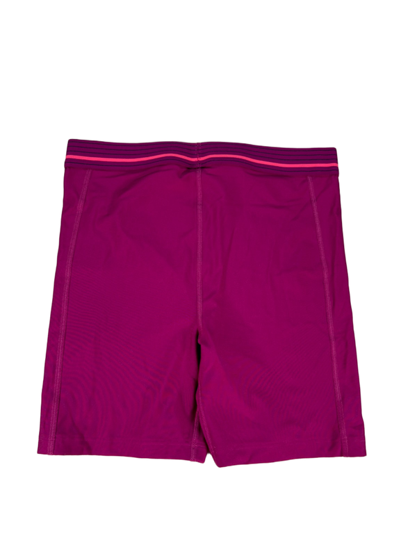 Under Armour Women's Purple HeatGear Alpha Mid 5" Compression Shorts - S image 2