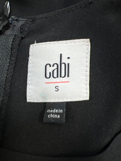 Cabi Women’s Black Indulgence 1/2 Sleeve Blouson Blouse - S image 3