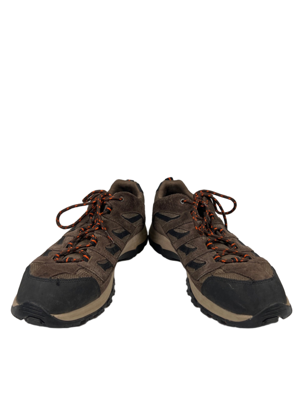 Columbia Men's Brown/Green Crestwood Waterproof Lace Up Hiking Shoes - 12 image 6