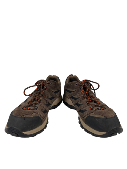 Columbia Men's Brown/Green Crestwood Waterproof Lace Up Hiking Shoes - 12 image 6