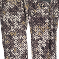 VOG Women’s Brown/Gray The Dash Baselayer Cropped Leggings - S